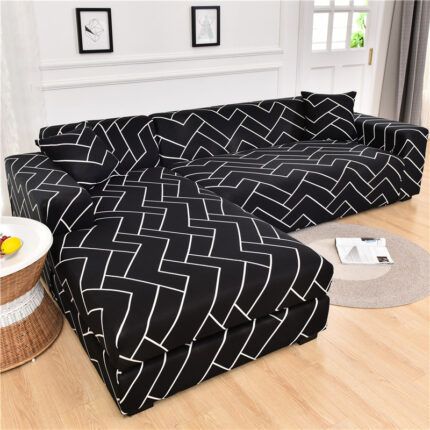 Universal stretch sofa cover