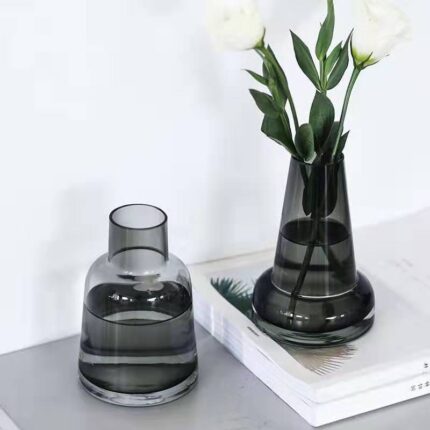 Table Glass Single Flower Arrangement Small Vase