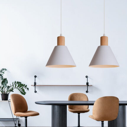 Macaron Single Head Adjustable Pendant Lamp