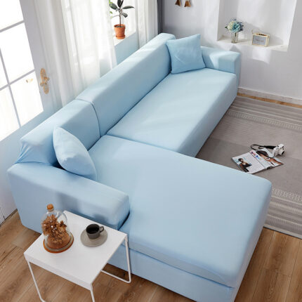 Solid Color Stretch Sofa Cover Cover All Inclusive